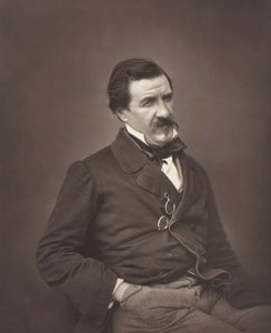 Champfleury born Jules François Felix Fleury-Husson, French critic and novelist, 1821-1889, c. 1855