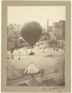 Le Neptune, Place Saint-Pierre in Montmartre by Nadar