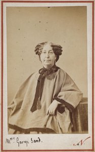 Mrs. George Sand by Nadar