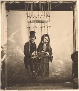 Nadar with His Wife, Ernestine, in a Balloon
