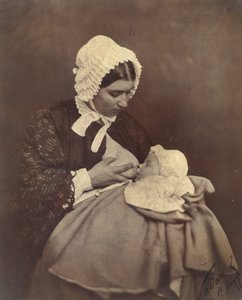 Paul Nadar at the Breast of His Wet Nurse, 1856