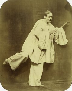 Pierrot Running, 1854-55 by Nadar