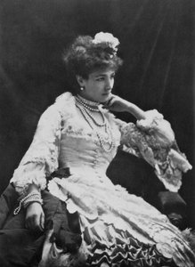 Sarah Bernhardt, French Actress by Nadar