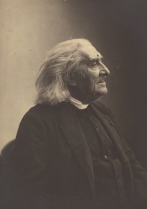 Franz Liszt by Nadar [Gaspard Félix Tournachon]
