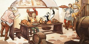 Dick Whittington and His Cat by Nadir Quinto