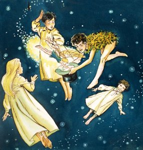 Peter Pan and Wendy by Nadir Quinto
