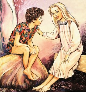 Peter Pan and Wendy by Nadir Quinto
