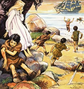 Peter Pan and Wendy by Nadir Quinto