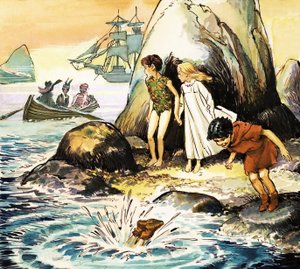 Peter Pan and Wendy by Nadir Quinto