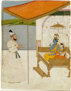 Raja Balwant Singh’s Vision of Krishna and Radha