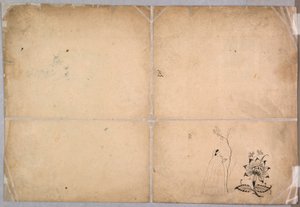 Two Elephants Fighting in a Courtyard Before Muhammad Shah