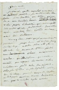 Letter to Josephine de Beauharnais
