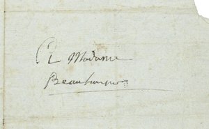 Letter to Josephine de Beauharnais by Napoleon Bonaparte