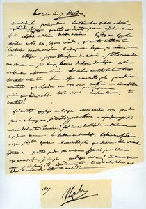 Letter from Napoleon Bonaparte to his brother Joseph, 25th July 1798