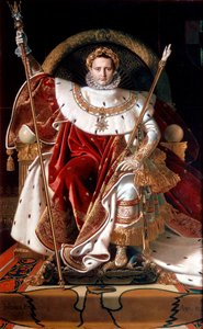 Napoleon on his Imperial Throne by Napoleon Bonaparte I