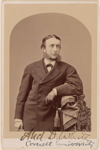 Andrew Dickson White by Napoleon Sarony