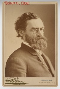 Carl Schurz by Napoleon Sarony