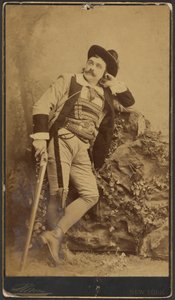 Maurice Barrymore by Napoleon Sarony