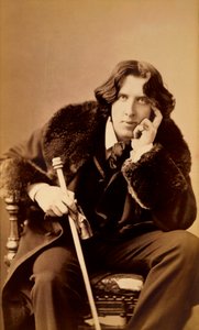 Oscar Wilde, Irish writer, wit and playwright, 1882