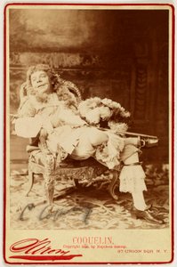 Portrait of Ernest Coquelin, Known as Coquelin Cadet, (1848-1909), Actor