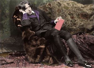 Portrait of Oscar Wilde (about 1882) by Napoleon Sarony (photo)