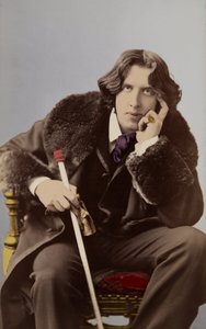 Portrait of Oscar Wilde around 1882 by Napoleon Sarony