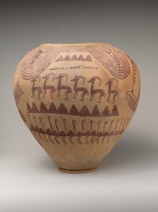 Ware Jar decorated with Animals