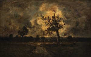 Stormy Atmosphere by Narcisse Virgile Diaz de la Peña