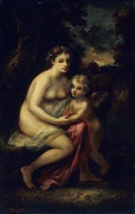 Education of Cupid by Narcisse Virgilio Diaz de la Peña