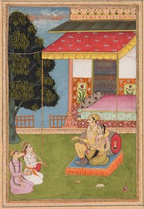 Shri Raga, from a Ragamala (Garland of Melodies) by Nasiruddin