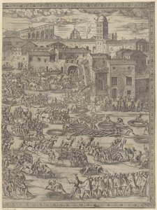 Erecting the Obelisk in St. Peter