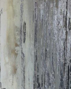 Modern Metallic Abstract by Natalie Avondet