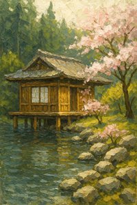 Peaceful Japanese Garden