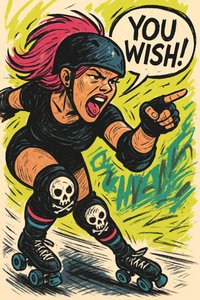 You Wish Roller Girl