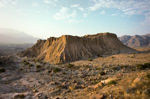 Moche Pyramid Pampa Grande in the Lambayeque Valley of Northern Peru
