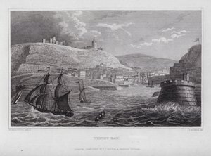 Whitby Bay by Nathaniel (after) Whittock