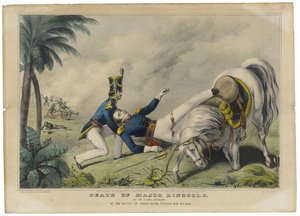 Death of Major Ringgold by Nathaniel Currier
