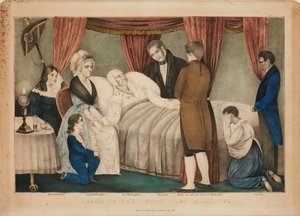 Death of Washington by Nathaniel Currier