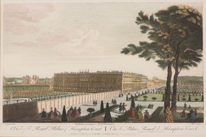 The Royal Palace of Hampton Court by Nathaniel Parr