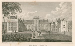 Dulwich College, London by Nathaniel Whittock