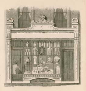 Shop front design in the Italian style