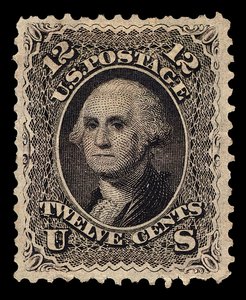 12c Washington Single, 1861
