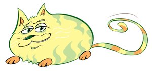Curvy Cat by Neale Osborne