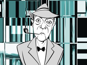 Jacques Tati by Neale Osborne