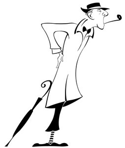 Jacques Tati by Neale Osborne