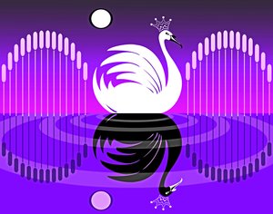 Swan Lake IV, 2019 by Neale Osborne