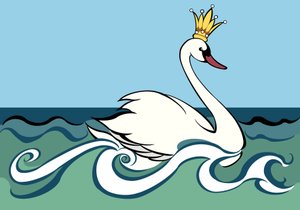 Swan Princess, 2022 by Neale Osborne