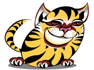 Tiger Cat by Neale Osborne