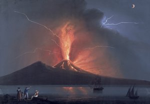Naples: Vesuvius Erupting, 22nd October 1822