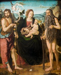 Virgin and Child between St. John the Baptist and St. Onuphrius